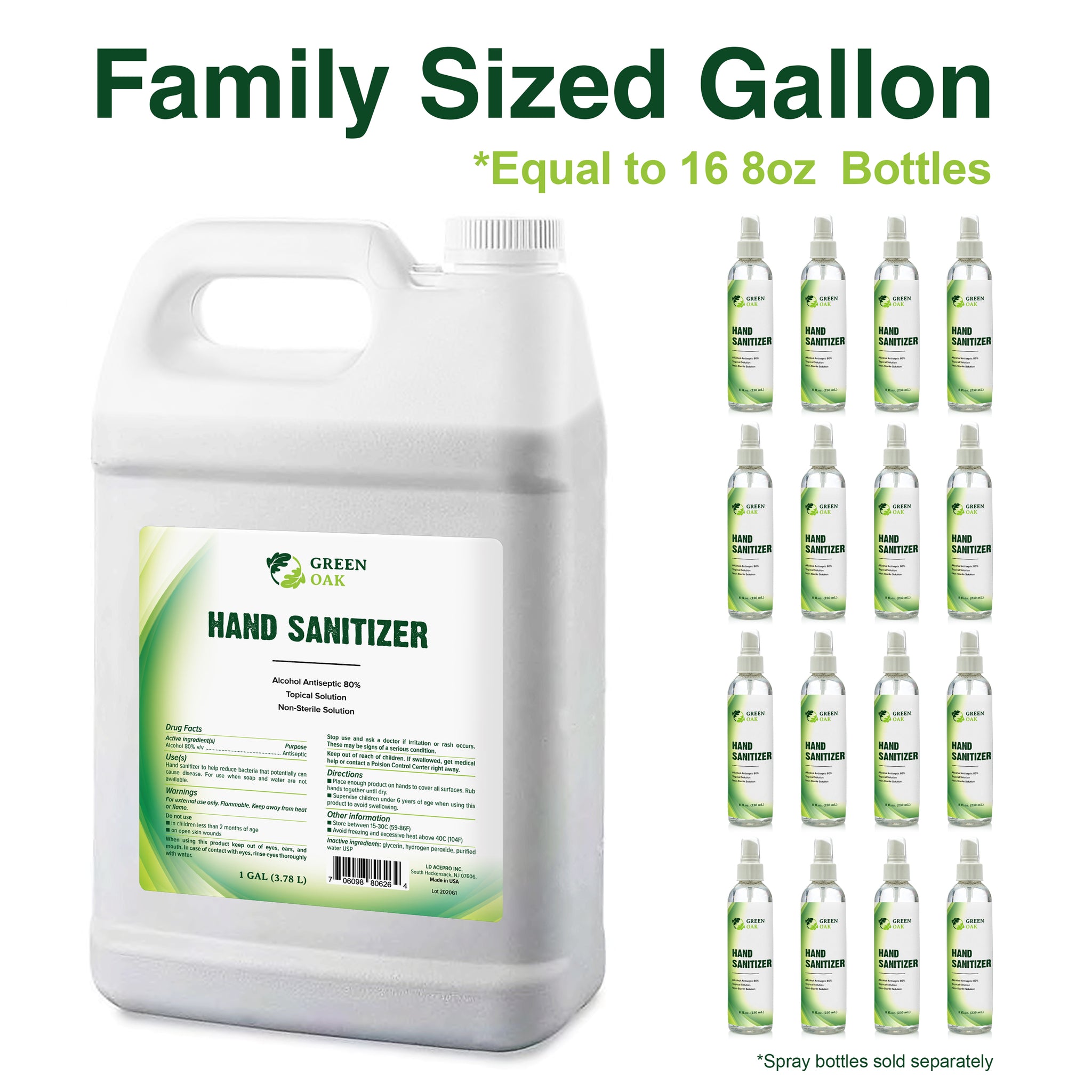 Screen Cleaner Spray Refill (1 Gallon) – Green Oak Products